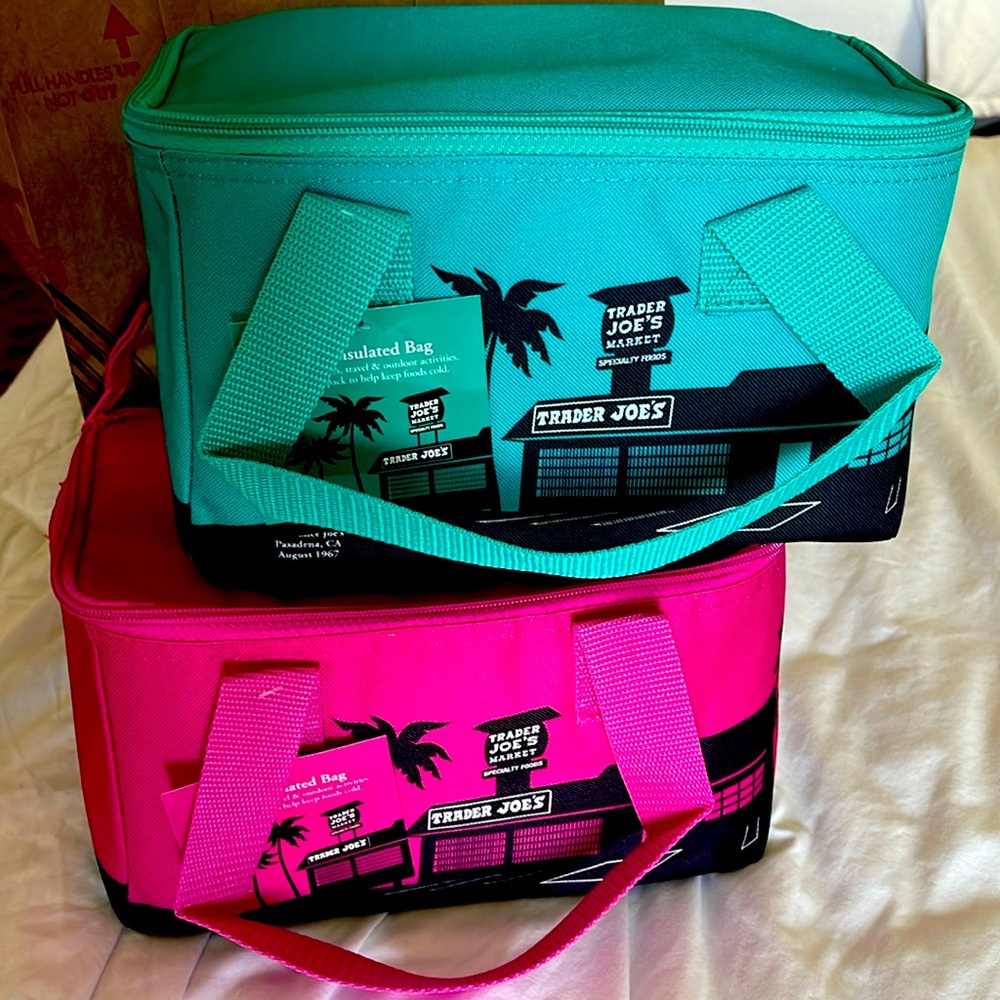 Limited Edition Mini Cooler 2024, Pink and Blue
